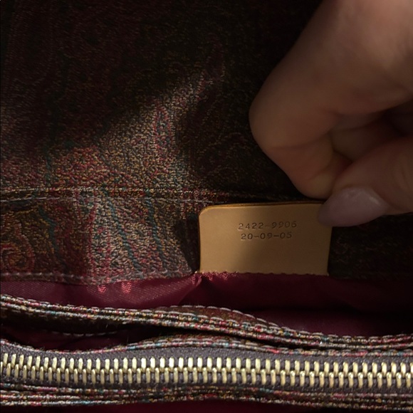 Etro Elegant Brown and Tan Women's Bag - Picture 8 of 12